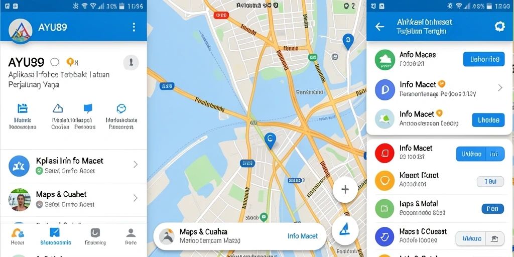 Tampilan antarmuka AYU89 yang informatif untuk laporan Info Macet.
