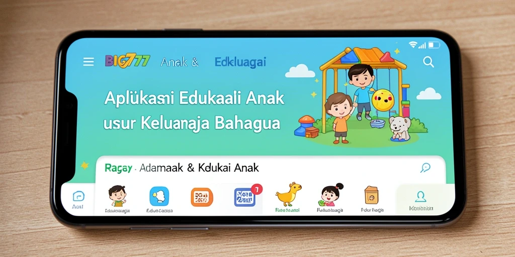 Tampilan antarmuka yang menarik dan interaktif untuk belajar.