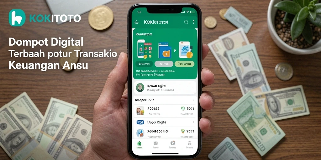 Antarmuka KOKITOTO yang sederhana dan mudah digunakan.